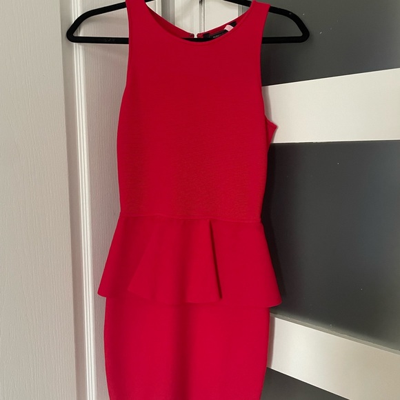 BCBG Red Dress in small - Picture 3 of 4